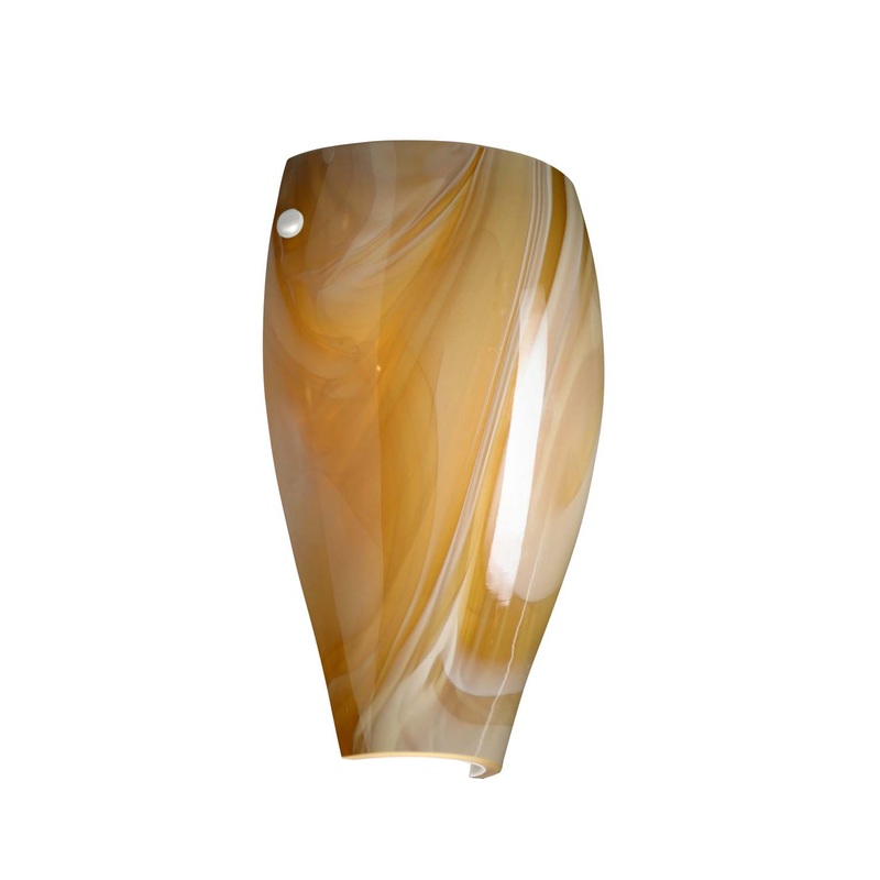 One Light Wall Sconce from the Chelsea Collection in White Finish by Besa