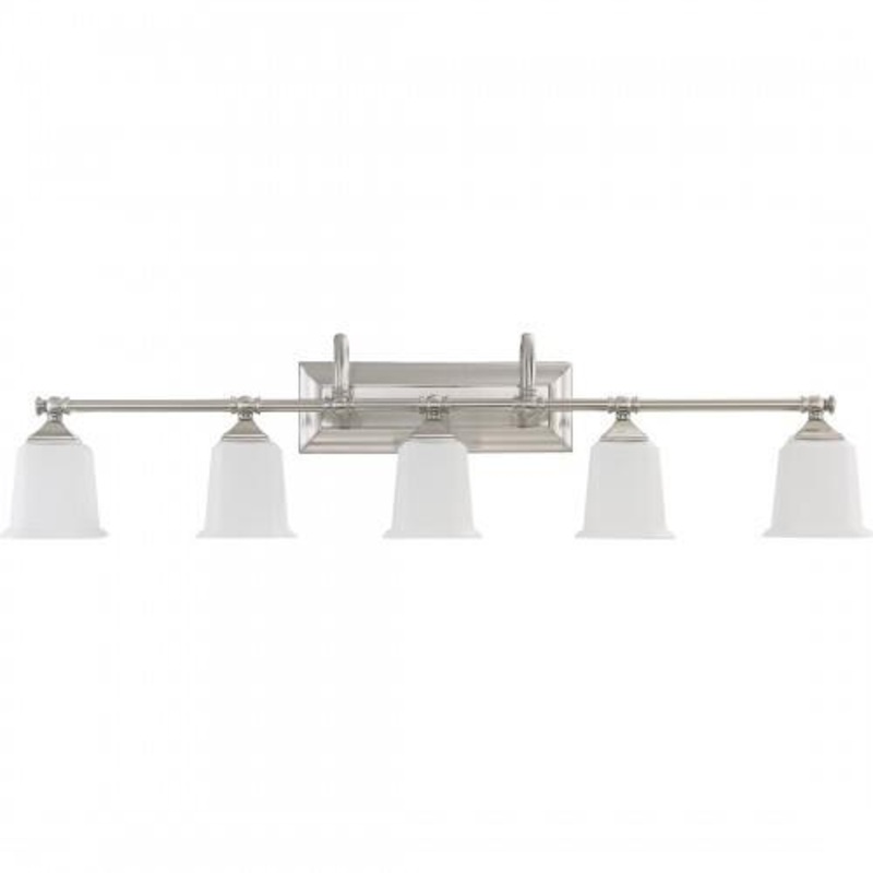 Quoizel NL8605BN Nicholas Bath fixture 5 light brsh nikl Bath Light