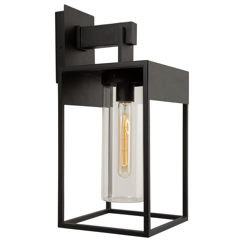 Weybridge Outdoor Wall Light – Black / 20.66