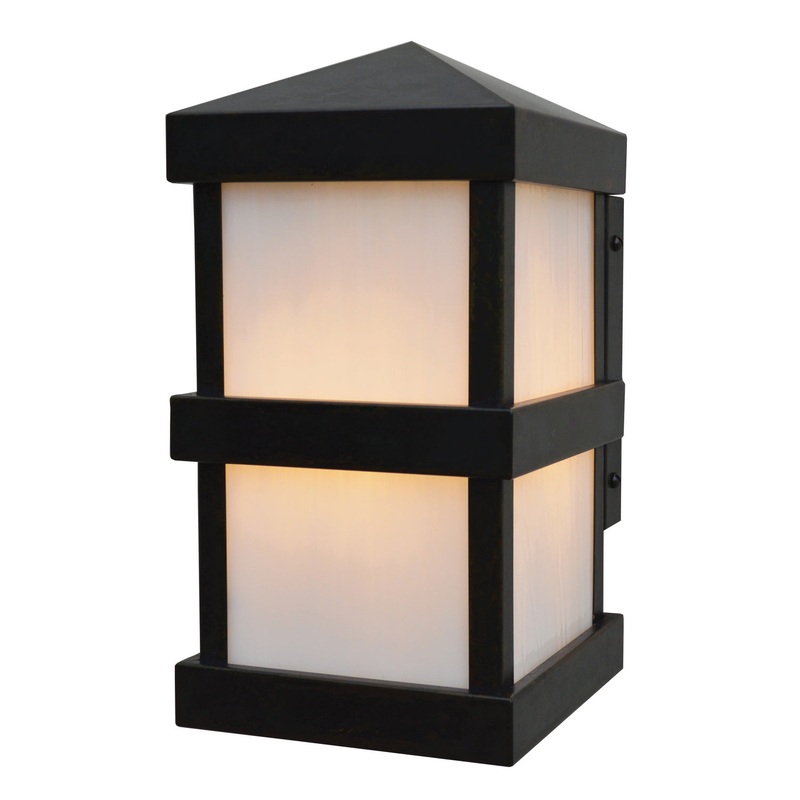 Arroyo BAW-6WO-BZ Barcelona One Light Wall Mount Bronze
