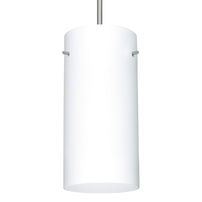 Besa J-412007-LED-SN Besa Stilo 12 Pendant LED Pendant Satin Nickel