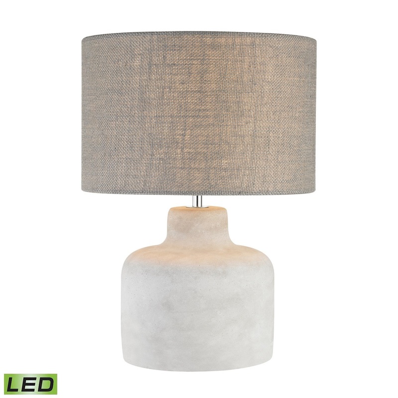 ELK Home D2950-LED Rockport LED Table Lamp Polished Concrete