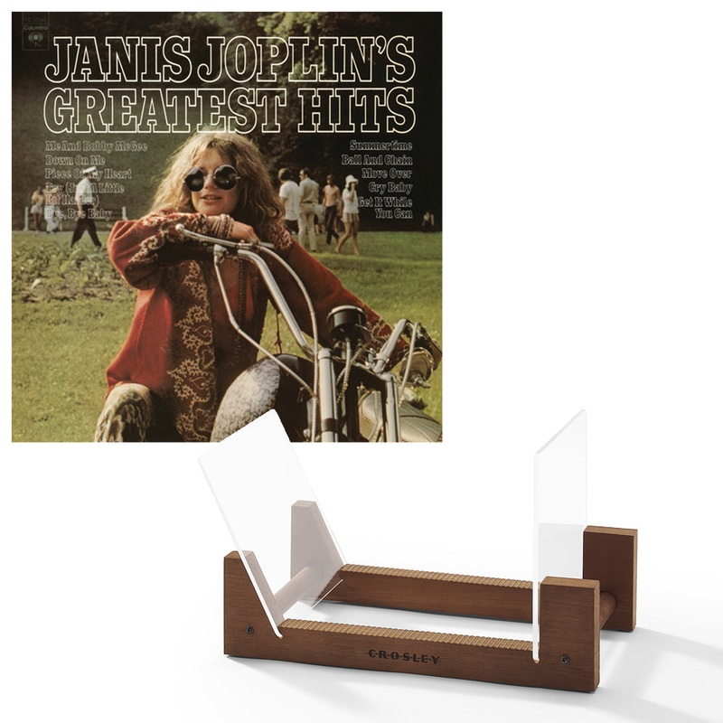 Janis Joplin Janis Joplin’s Greatest Hits Vinyl Album & Crosley Record Storage Display Stand