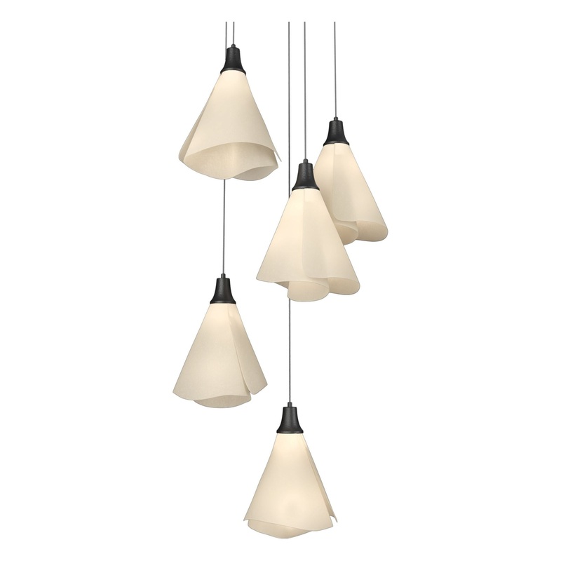 Mobius 5-Light Pendant Black