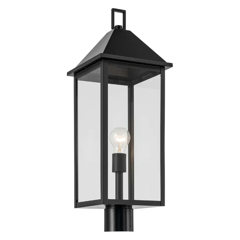 Prin 25″ 1-Light Outdoor Post Light Black None