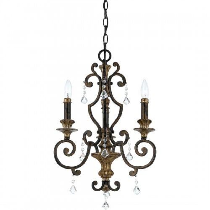 Quoizel MQ5003HL Marquette Chandelier heirloom 3l Chandelier