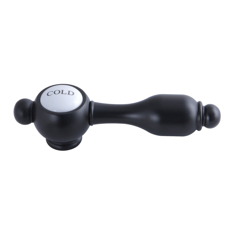 Tudor KSH7610TALC Cold Metal Lever Handle, Matte Black
