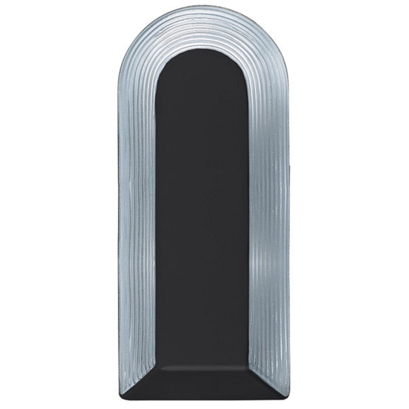 Two Light Outdoor Wall Sconce from the Costaluz Series Collection in Black/Clear Finish by Besa
