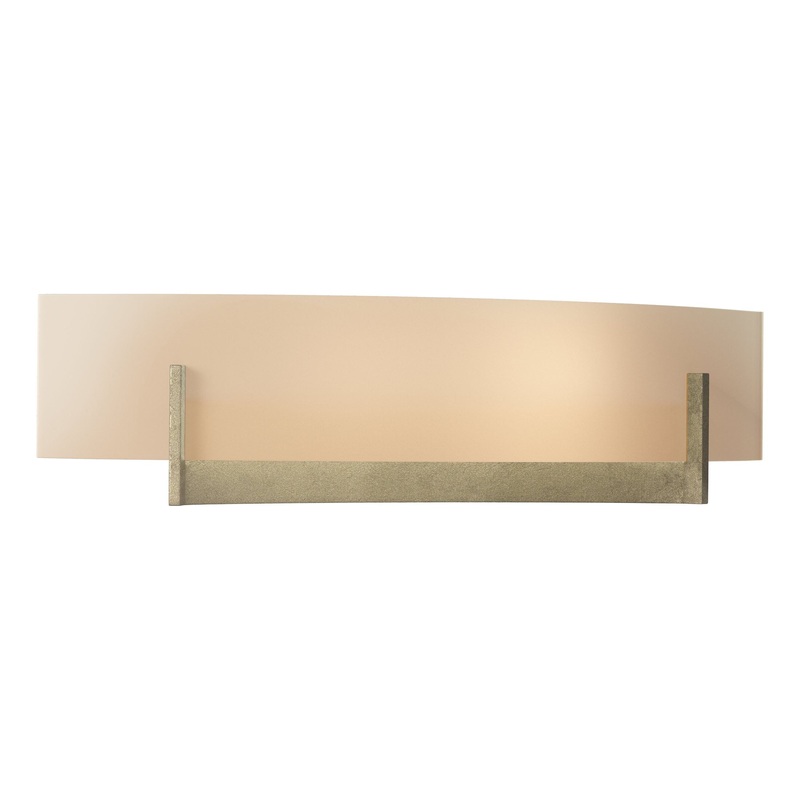 Axis Sconce Soft Gold Sand Glass (SS)