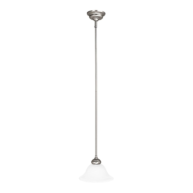 Capital Lighting 3150MN-224 Samuel 1 Light Pendant Matte Nickel