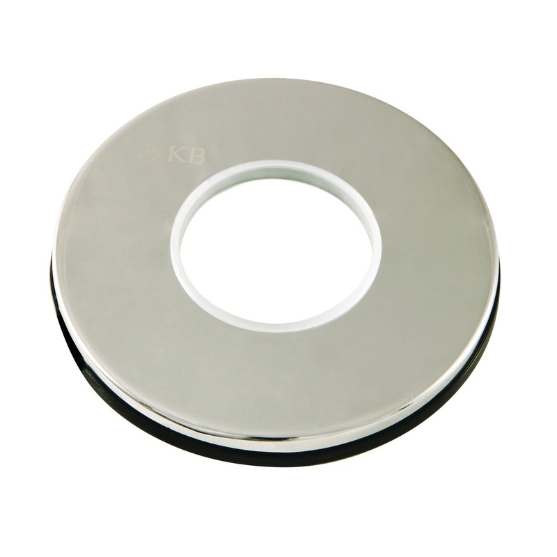 KSE3031 Brass Escutcheon Plate, Polished Chrome