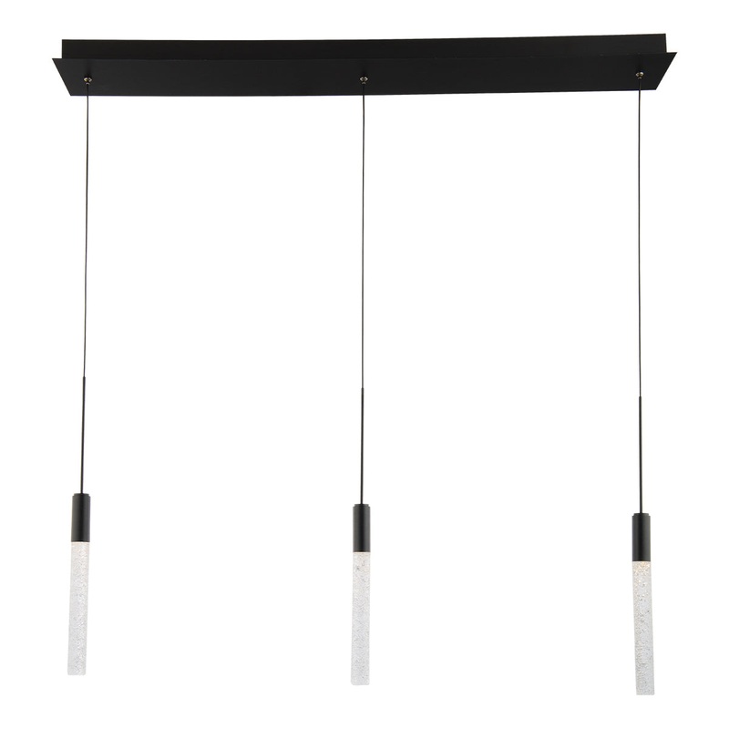 LED Pendant from the Magic Collection in Black Finish by Modern Forms