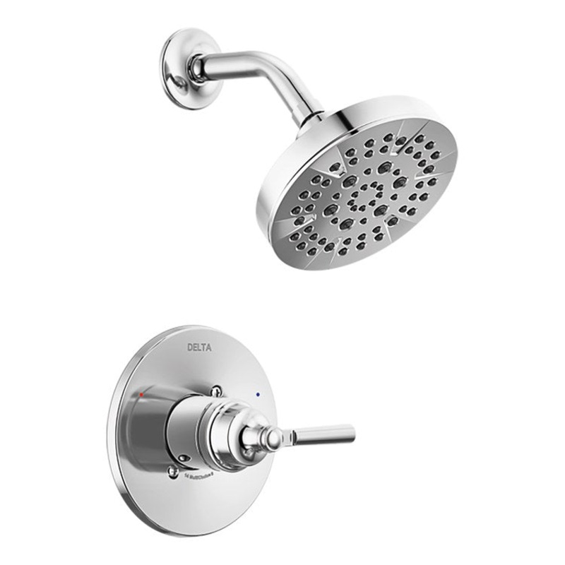 Shower Trim Saylor 14 Series Monitor Pressure Balanced 1 Lever Chrome WaterSense ADA 1.75 Gallons per Minute