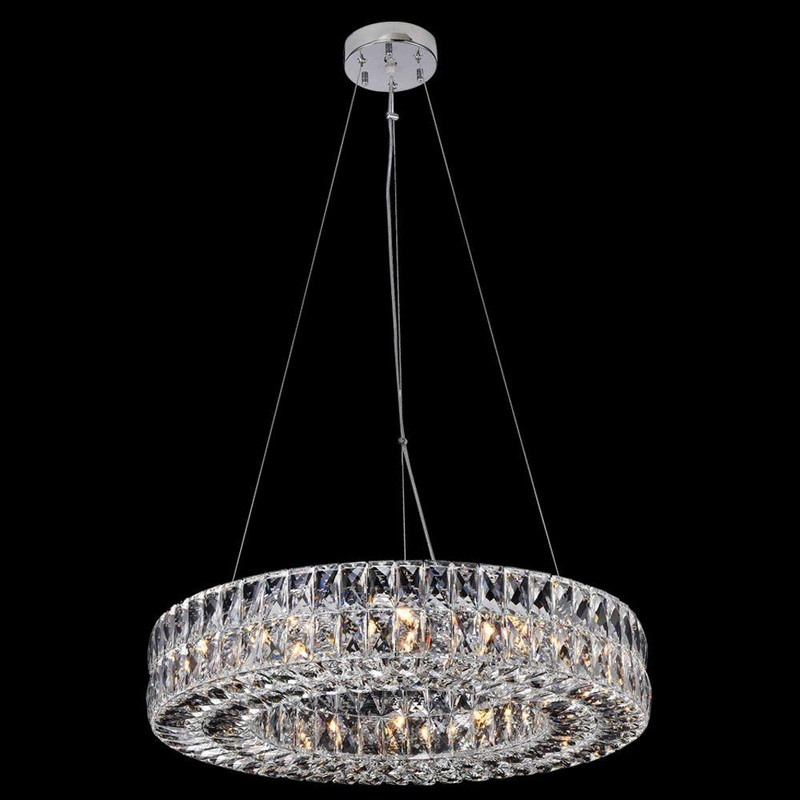 Urban 16-Light Chandelier Chrome