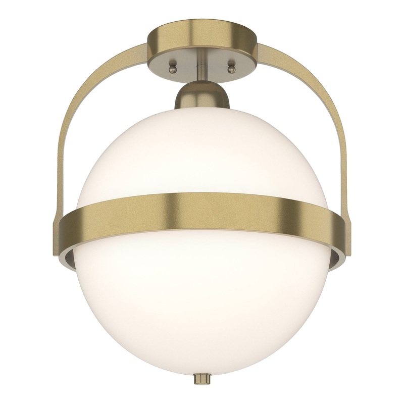 Atlas Semi-Flush Modern Brass