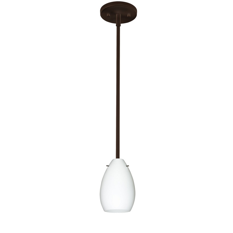 Besa 1TT-171307-BR Pera One Light Pendant Bronze (Discontinued)