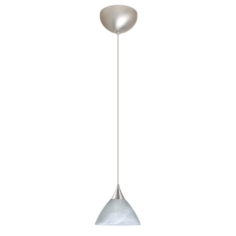 Besa 1XC-174352-SN Domi One Light Pendant Satin Nickel