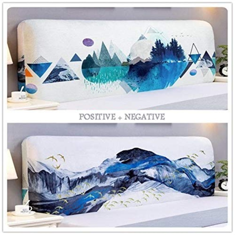 Copri/Fodera Testata Letto Copritestata Letto Velluto All-Inclusive Copri+Testata+Per+Letto Singolo/Matrimoniale, Copertura Testata Letto Copritestata, Protezione Testata Elastico Cover Lavabile
