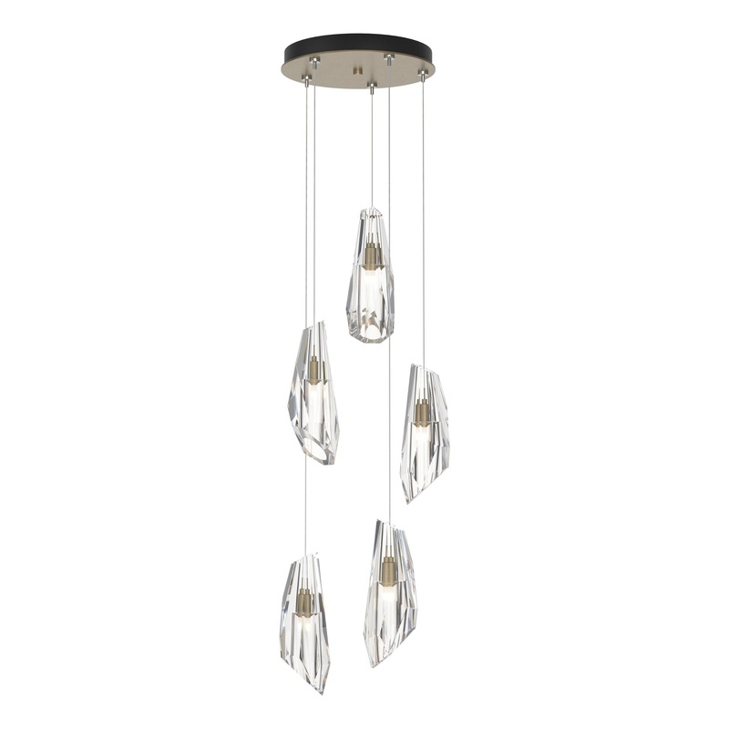 Luma 5-Light Pendant Soft Gold