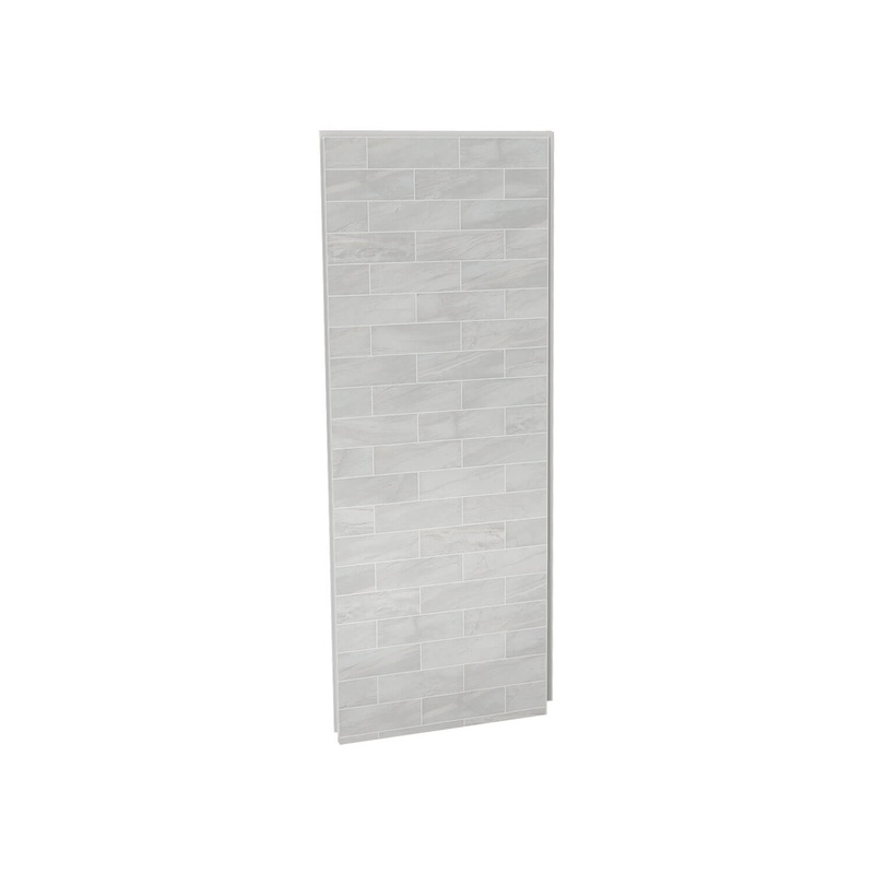 MAAX 103419-312-504 Utile 32 in. Composite Direct-to-Stud Side Wall in Organik Permafrost