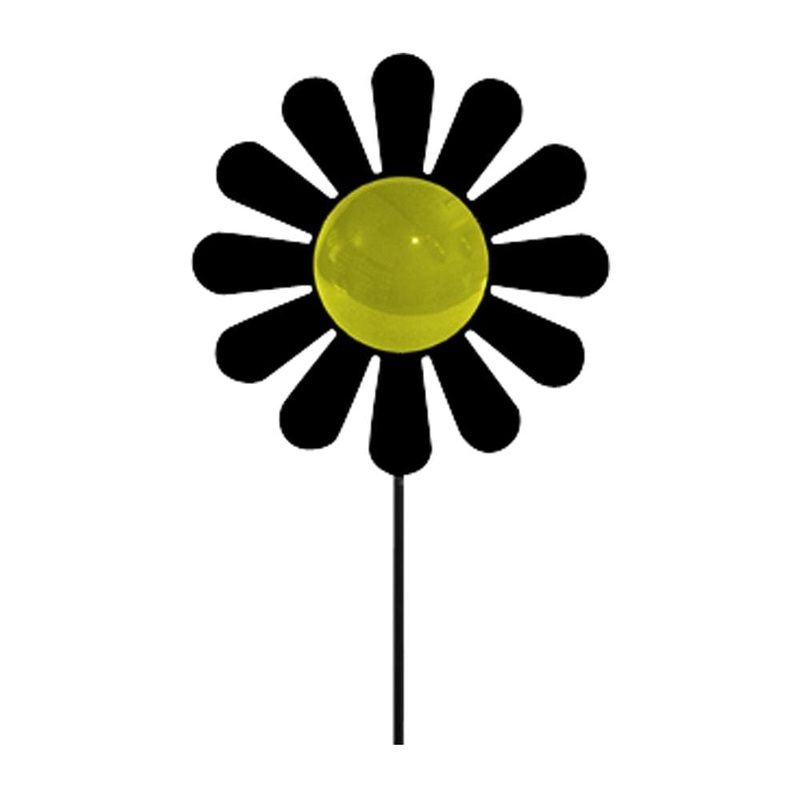 Village Wrought Iron GS-C-97 Daisy Garden Stake