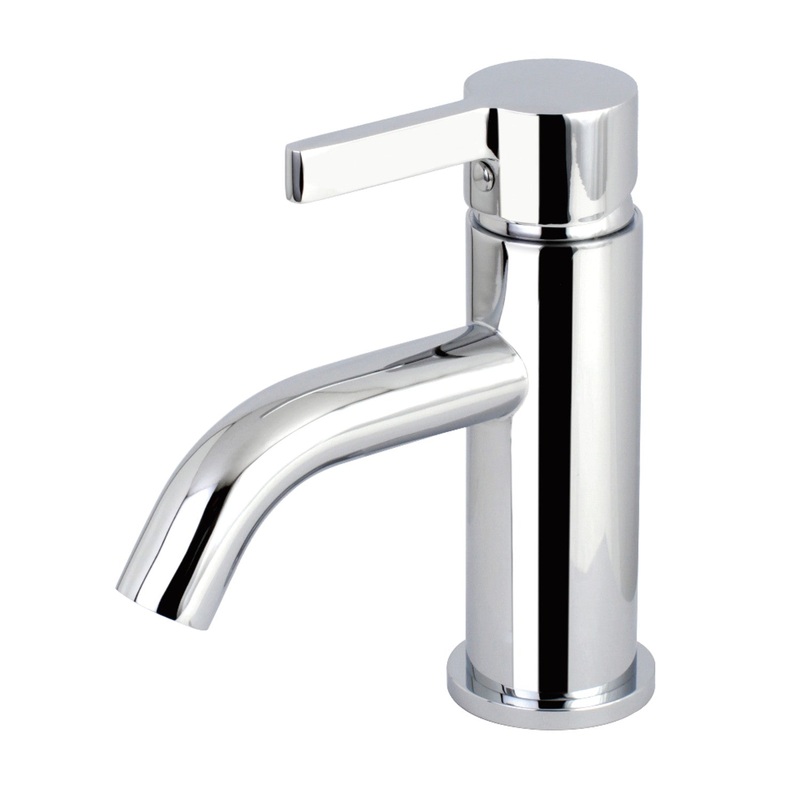 Fauceture LS8221CTL Continental Single-Handle Bathroom Faucet with Push Pop-Up, Polished Chrome