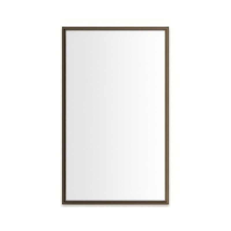 Medicine Cabinet Main Line 24 x 40 Inch 1 Doors Framed Mirror Brushed Bronze Flat Top Rosemont Frame Slow Close Hinges Sliding Magnification Mirror Magnetic Strip Interior Lighting USB Charging ports Electrical Outlets Phone Holder 4 Inch