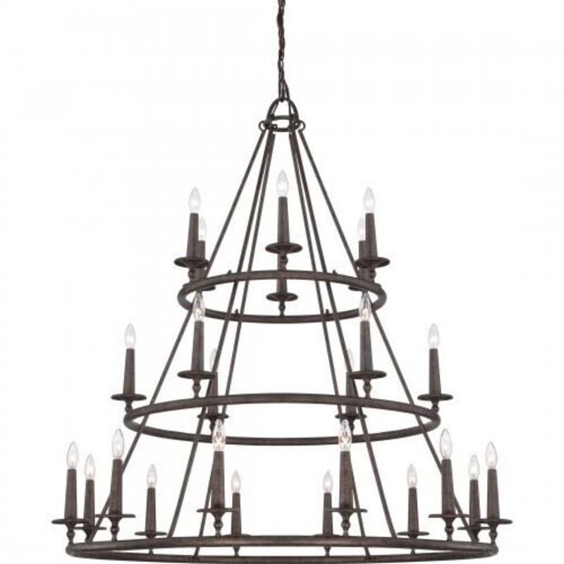 Quoizel VYR5024ML Voyager Chandelier malaga Chandelier