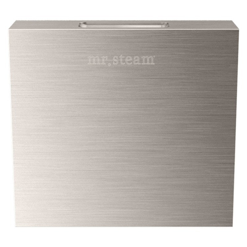 Steamhead Aroma Designer Finish Square Solid Brass Brushed Nickel 3 Inch