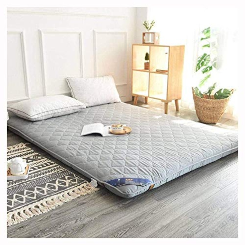 Adatto Per Dormitorio/Casa Materasso Giapponese, Morbido E Delicato Sulla Pelle Materasso Futon Per Dormire Tatami Materasso Peluche Tatami,Gray-120200cm