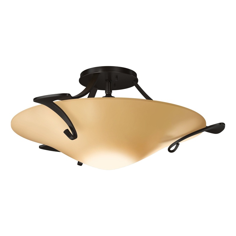 Antasia Semi-Flush Oil Rubbed Bronze Sand Glass (SS)