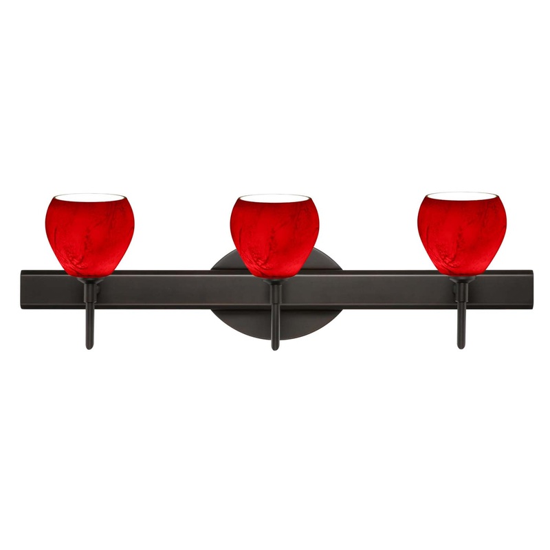 Besa 3SW-5605MA-BR Tay Tay Three Light Wall Sconce Bronze