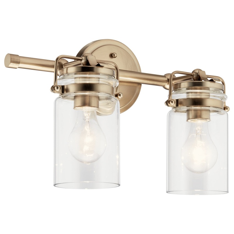 Kichler 45688CPZ Two Light Bath, Champagne Bronze