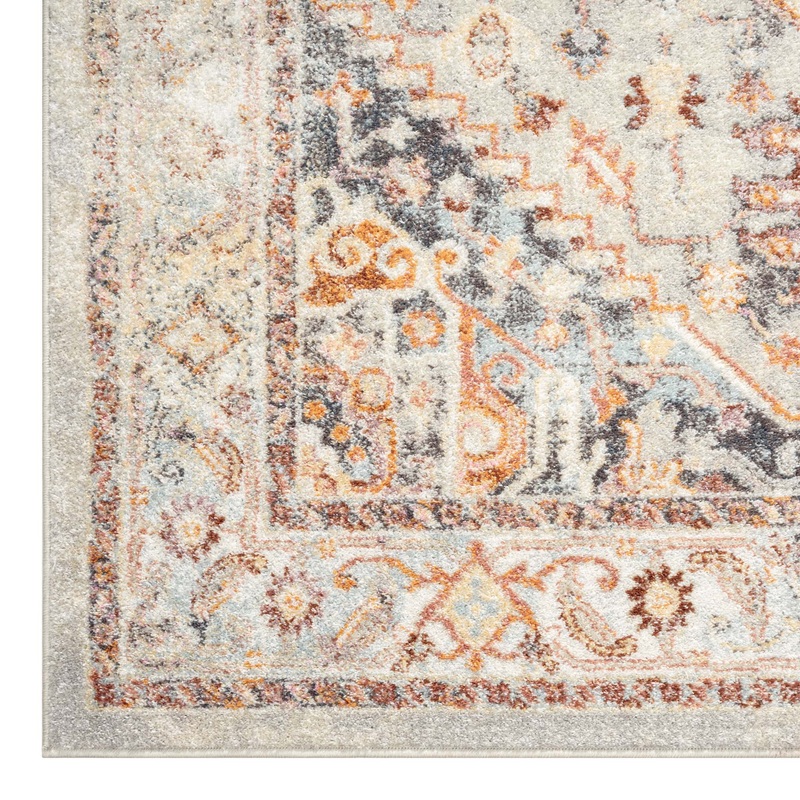 Ornate Persian Vintage Rug – Grey – 240×330