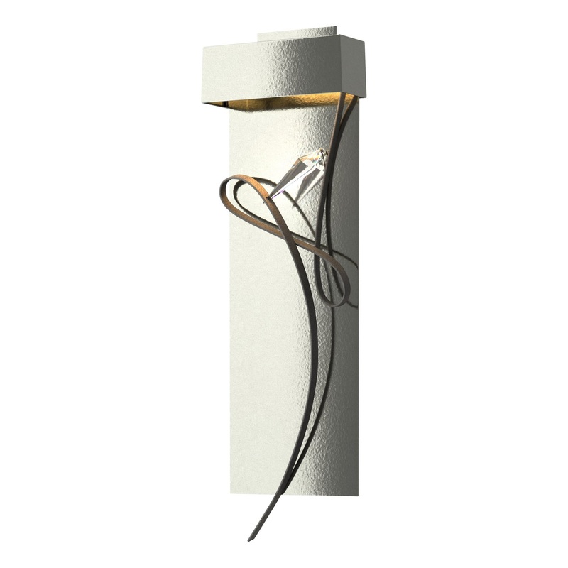 Rhapsody LED Sconce Sterling Natural Iron