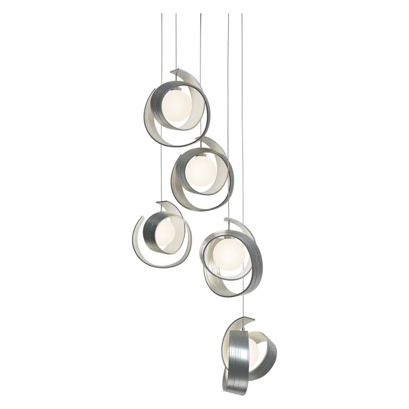 Riza 5-Light Pendant Vintage Platinum