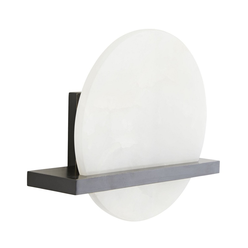 Arteriors 49673 Savion One Light Wall Sconce White