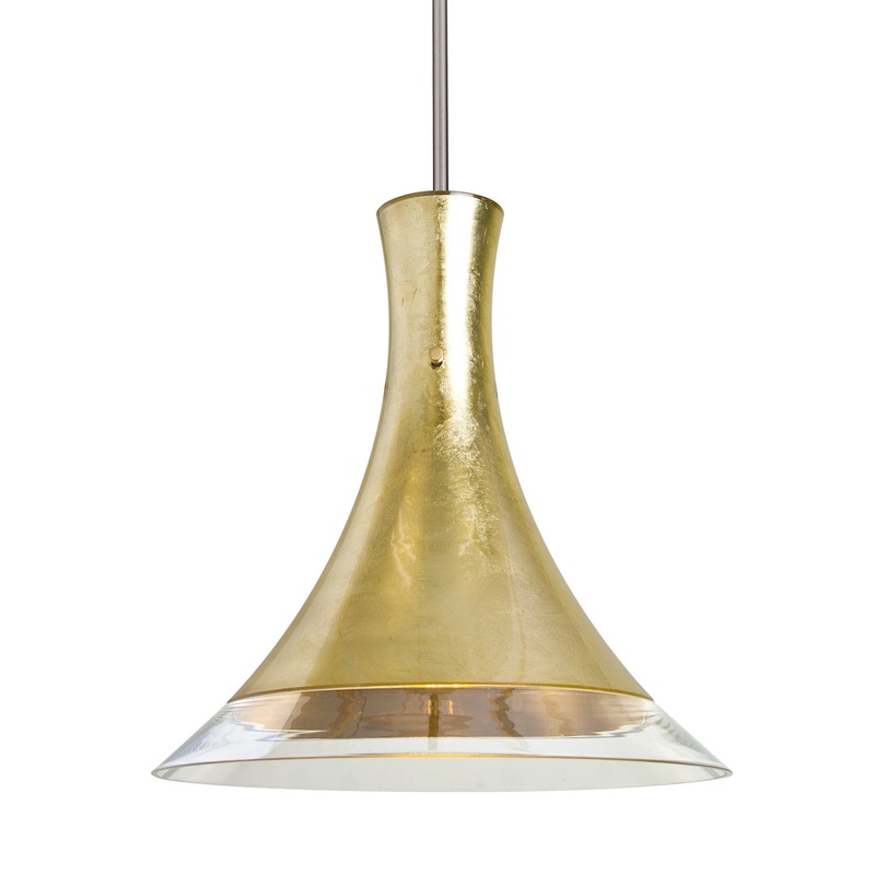 Besa 1TT-RIOGF-LED-SN Rio LED Pendant Satin Nickel
