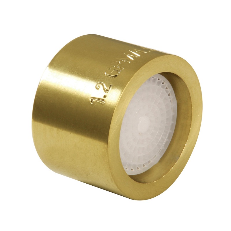 Cal Green Z12KSSA8127 Cal Green 1.2 GPM Female Aerator, Brushed Brass