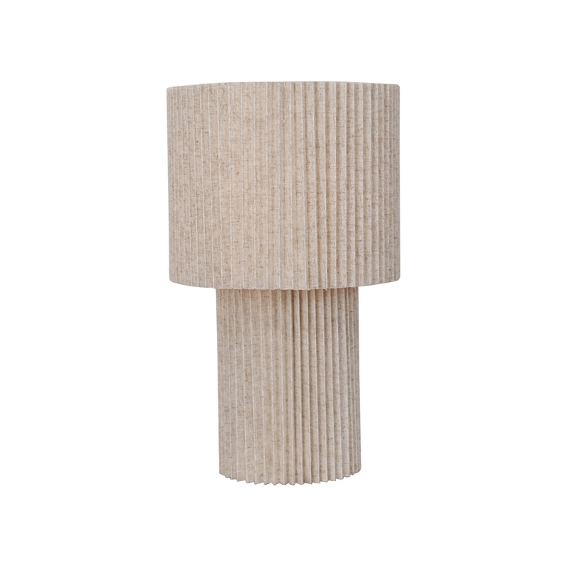 Echo 20″H Shade Table Lamp Cream