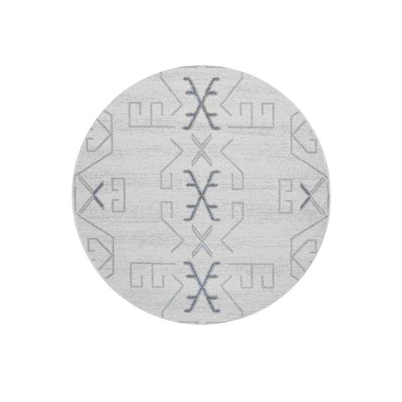 Paradise Round Cala Grey by Rug Culture – 200X200CM – ROUND