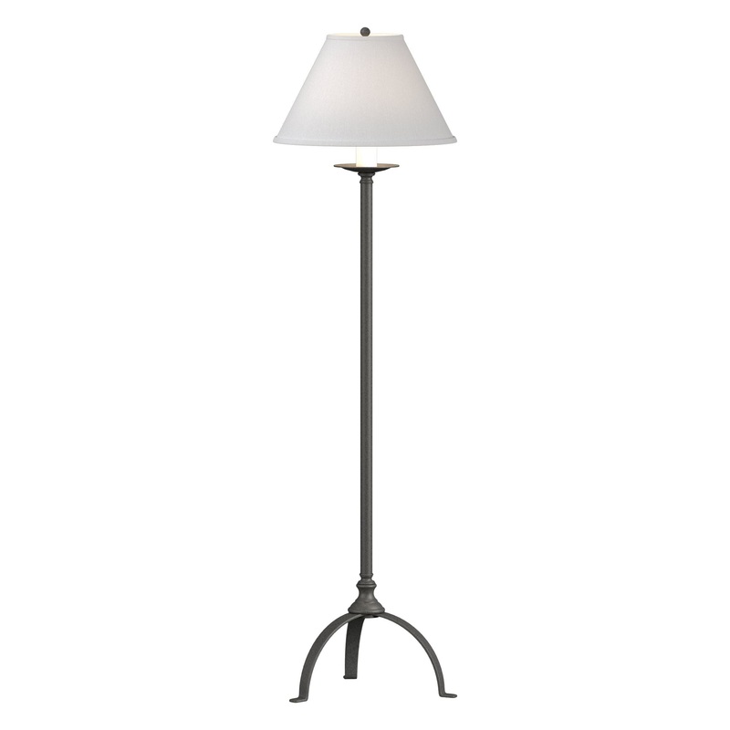 Simple Lines Floor Lamp Natural Iron