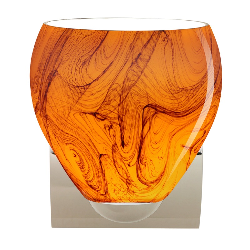 Besa 1WZ-4122HB-CR Bolla One Light Wall Sconce Chrome