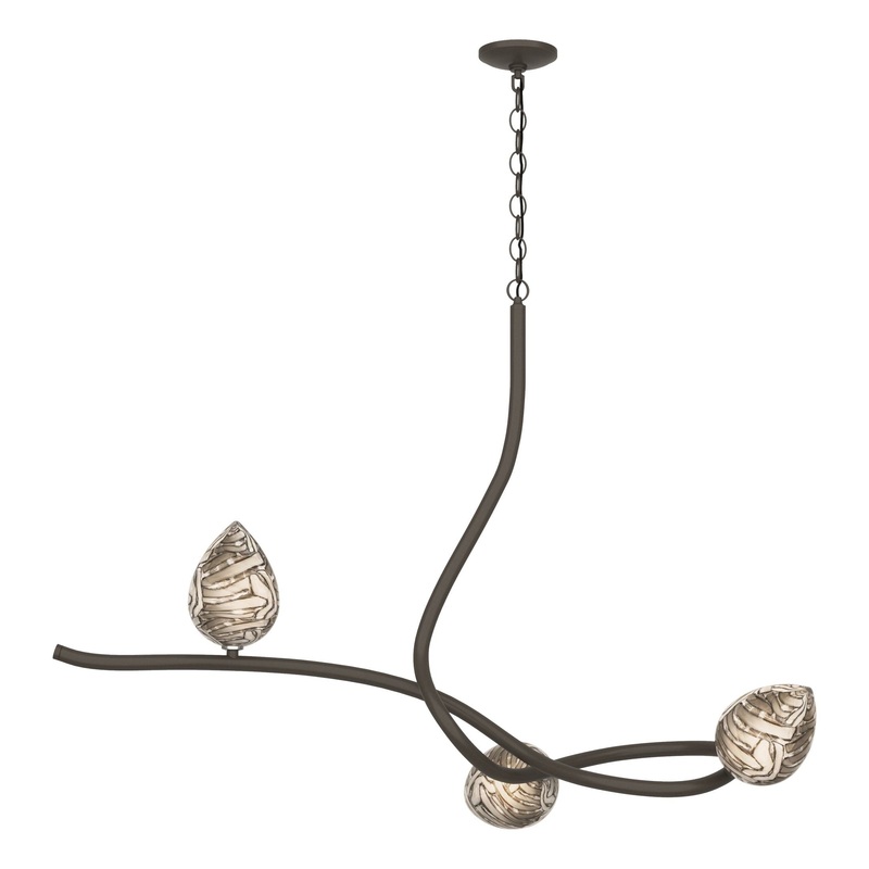 Floret Pendant Dark Smoke