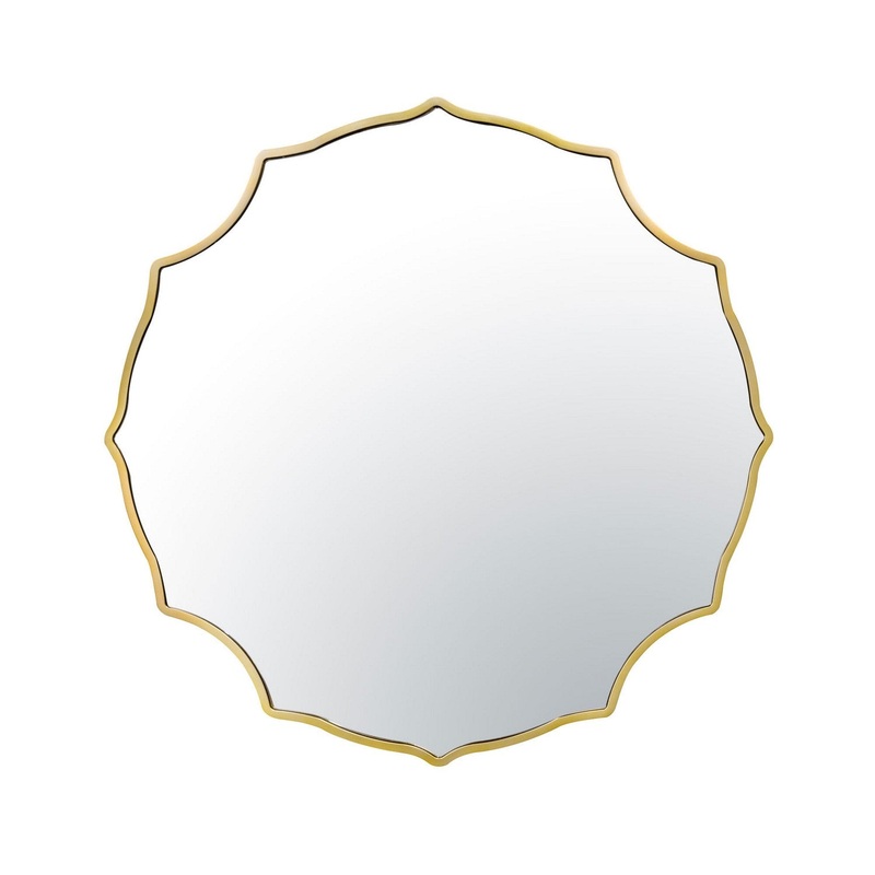 Mirror from the Not Baroque – en Collection in Gold Finish by Varaluz