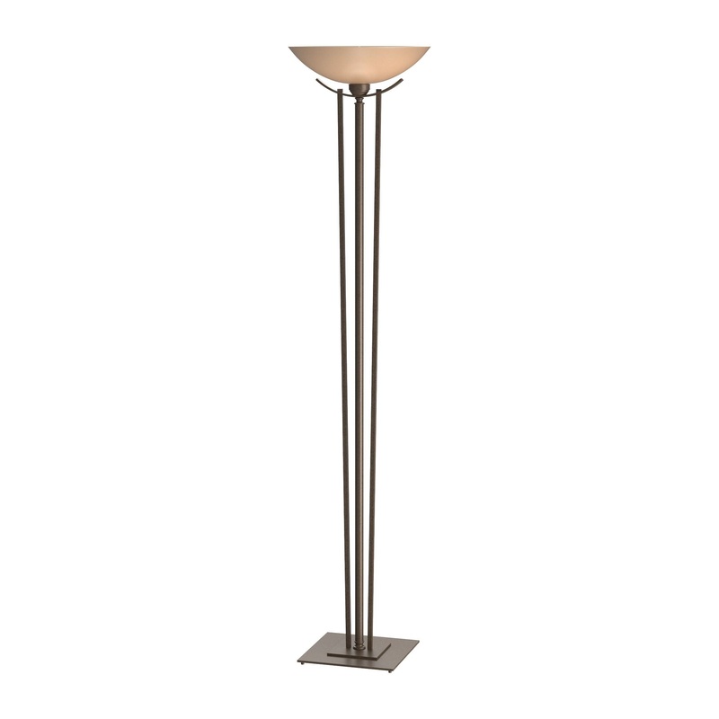 Taper Torchiere Bronze Sand Glass (SS)