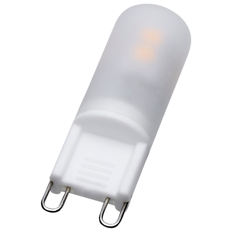 2 Watt T4 LED – Frost Finish – G9 Base – 3000K – 120 Volt Light Bulb by Satco