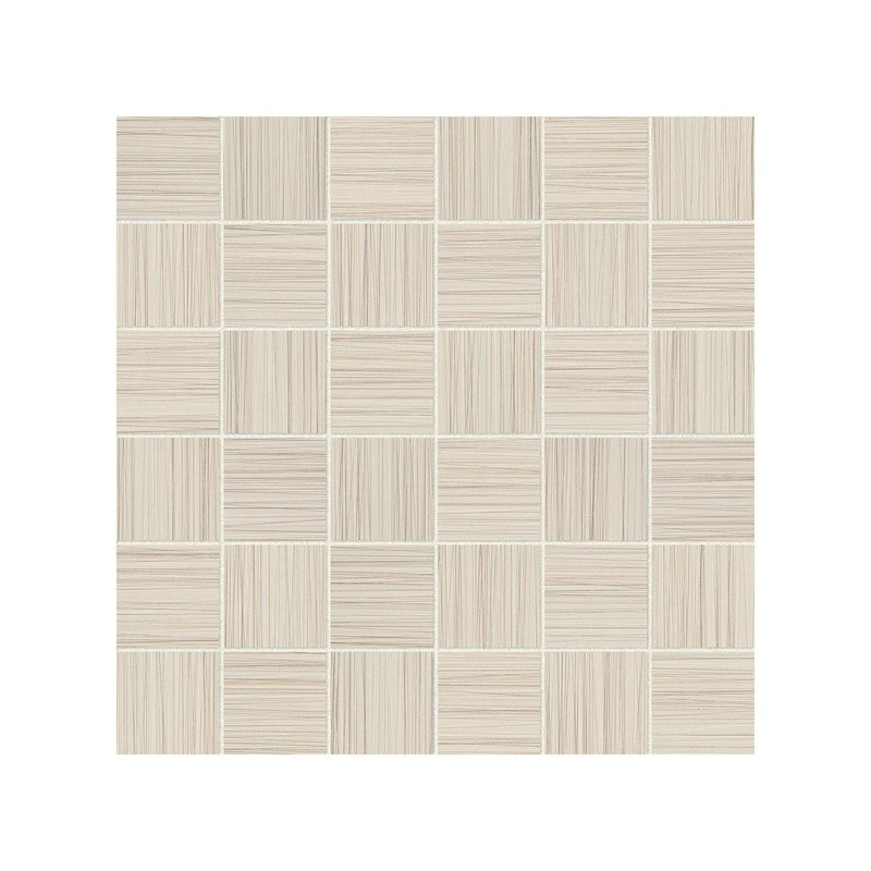 2″ x 2″ Zera Annex Oyster Matte 36 Piece Porcelain Mosaics. 1 Sheet = .96 Sq. Ft. 2″ x