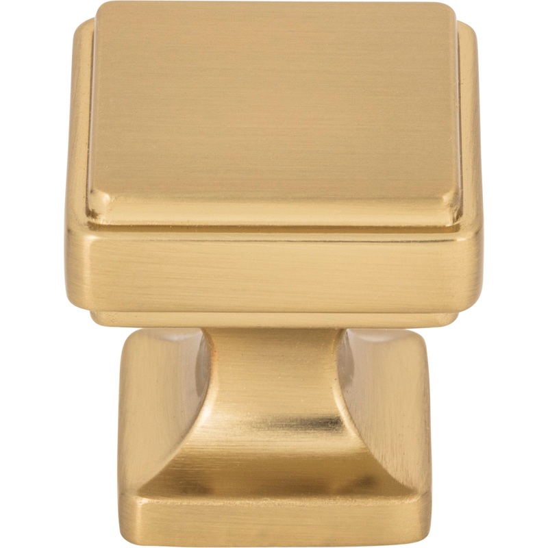 Atlas Homewares Kate Knob 1 1/8 Inch Warm Brass