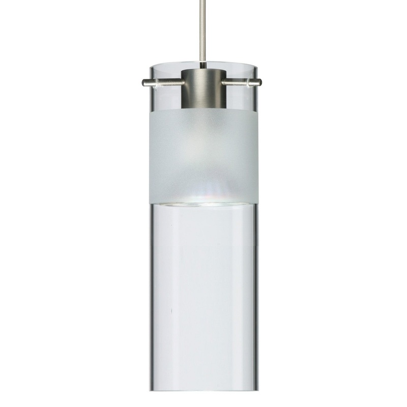 Besa 1XT-6527EC-LED-SN Besa Scope Pendant LED Pendant Satin Nickel